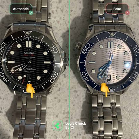 how to spot a fake omega